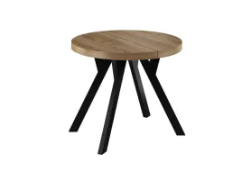stol-okragly-rozkladany-craft-zloty-80-130-cm-noga-y-czarna