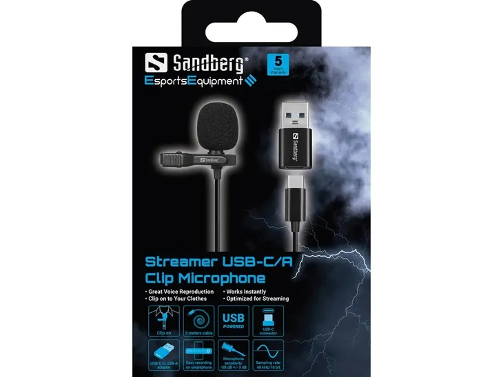 sandberg-streamer-usb-clip-microphone