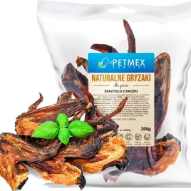 przysmak-naturalny-gryzak-dla-psa-suszone-skrzydla-z-kaczki-petmex-200g