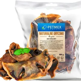 przysmak-naturalny-gryzak-dla-psa-nos-nosy-wolowe-petmex-500g