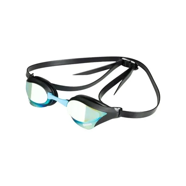 Arena Cobra Core Swipe Mirror okulary startowe Aqua/Black lustrzane niebies