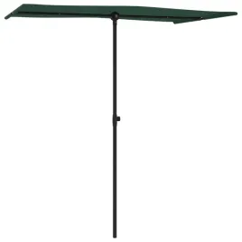 vidaxl-parasol-ogrodowy-na-slupku-aluminiowym-180x130-cm-zielony