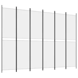vidaxl-parawan-6-panelowy-bialy-300x220-cm-tkanina