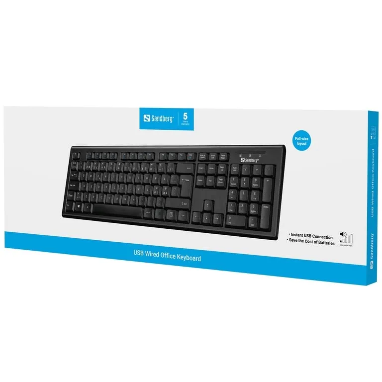 sandberg-usb-wired-office-keyboard-nord
