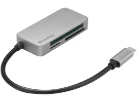sandberg-136-38-czytnik-kart-usb-3-2-gen-1-3-1-gen-1-type-c-czarny