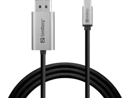 sandberg-136-51-adapter-kablowy-2-m-usb-type-c-displayport-czarny-szary
