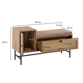 lawka-na-buty-do-przedpokoju-100-cm-z-szafka-debowa-rattanowa