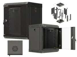 szafa-instalacyjna-rack-wiszaca-10-6u-300x300x370-czarna-przeszklone-drzwi