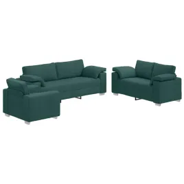 sofa-3-szt-ciemna-zielen-219-x-80-x-82-cm-tkanina-lniana