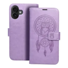 kabura-mezzo-book-do-iphone-16-plus-lapacz-snow-fioletowy