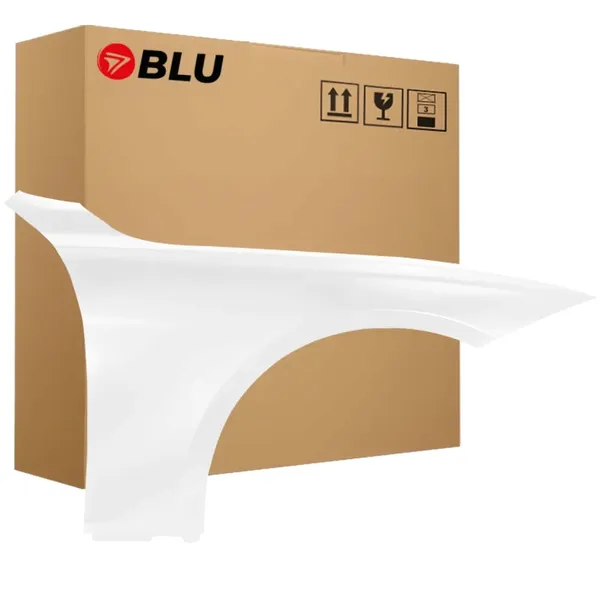 BLU Błotnik BMW 3 F30 F31 F35 300 PRAWY BIAŁY 12-19 PRZÓD AlpinWeiss