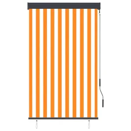 vidaxl-roleta-zewnetrzna-100x250-cm-bialo-pomaranczowa