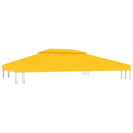 vidaxl-2-poziomowe-zadaszenie-altany-310-g-m-4x3-m-zolte