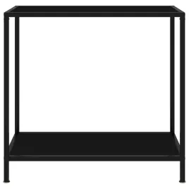 vidaxl-stolik-konsolowy-czarny-80x35x75-cm-szklo-hartowane