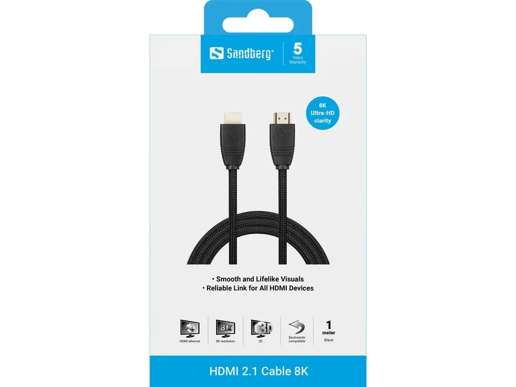 sandberg-hdmi-2-1-cable-8k-1m