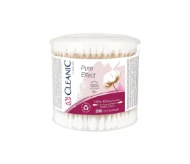 cleanic-patyczki-higieniczne-pure-effect-100percent-biodegradowalne-1op-200szt