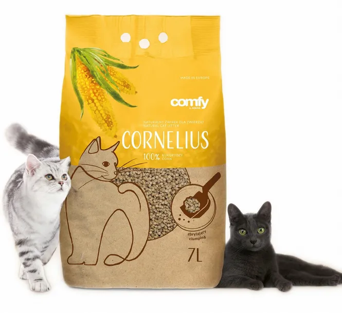 Comfy Kukurydziany Żwirek Cornelius Natural 7l