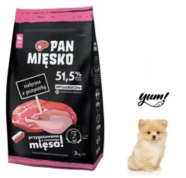 pan-miesko-karma-sucha-dla-szczeniat-cielecina-z-przepiorka-rozm-xs-3kg