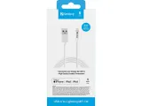 sandberg-usbgreaterlightning-mfi-1m-white