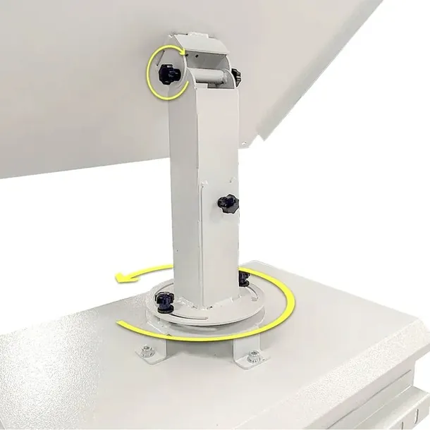 lanview-rcctv007-stojak-12u-bialy