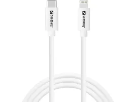 sandberg-136-58-kabel-lightning-1-m-bialy