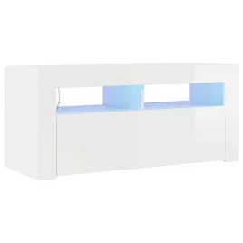 vidaxl-szafka-tv-z-oswietleniem-led-wysoki-polysk-biala-90x35x40-cm