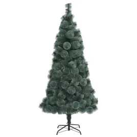 vidaxl-sztuczna-choinka-ze-stojakiem-zielona-210-cm-pet