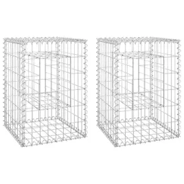vidaxl-slupki-gabionowe-2-szt-40x40x60-cm-zelazo