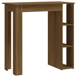 vidaxl-stolik-barowy-z-polkami-brazowy-dab-102x50x1035-cm