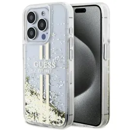 guess-futeral-do-iphone-15-pro-guhcp15llfcsegt-liquid-glitter-gold-stripes