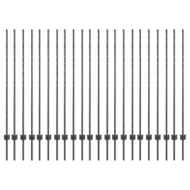slupek-ogrodzeniowy-22-szt-szary-180-cm-stal