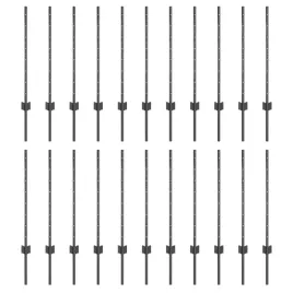 slupek-ogrodzeniowy-22-szt-szary-120-cm-stal