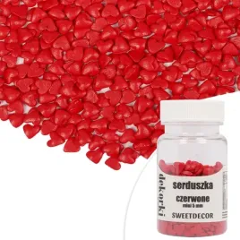 posypka-cukrowa-serduszka-czerwone-mini-5-mm-sweet-decor-30-g
