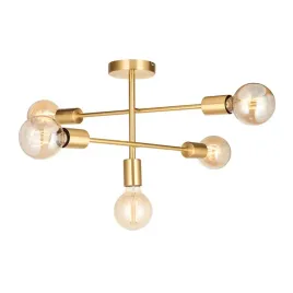 sufitowa-lampa-kulista-studio-98786-molekuly-bursztynowe-mosiadz