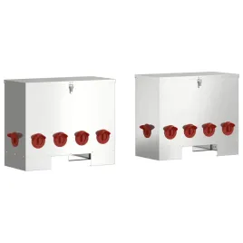 karmnik-dla-kur-2-pcs-srebrny-605-x-29-x-51-cm