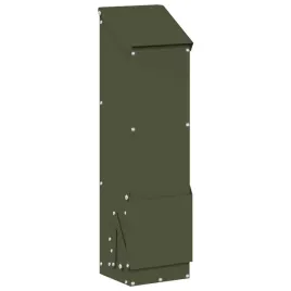 karmnik-dla-kur-zielony-oliwkowy-13-x-12-x-51-cm