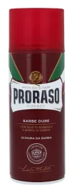 proraso-red-line-pianka-do-golenia-odzywcza-na-twardy-zarost-400-ml