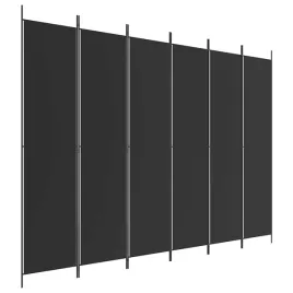 vidaxl-parawan-6-panelowy-czarny-300x220-cm-tkanina