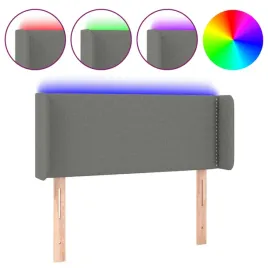 vidaxl-zaglowek-do-lozka-z-led-ciemnoszary-83x16x78-88-cm-tkanina