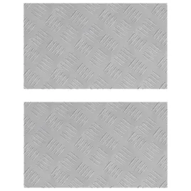 stopien-prostokatny-2-szt-srebrny-50-x-30-cm-aluminium