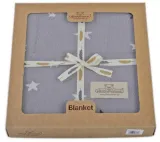 koc-bambus-pattern-grafitowy-bialy-matex-80x100-stan-nowy