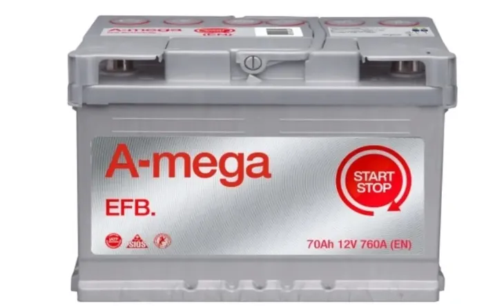 Akumulator AMEGA EFB Start&Stop 12V 70Ah 760A (BEZ ZDANIA STAREGO)
