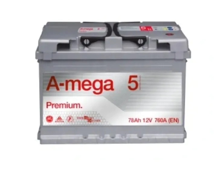Akumulator AMEGA Premium 78Ah 760A P+ 3 LATA GWARANCJI (BEZ ZDANIA STAREGO)