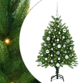 sztuczna-choinka-stozkowa-120-cm-z-cieplymi-bialymi-diodami-led-i-materi