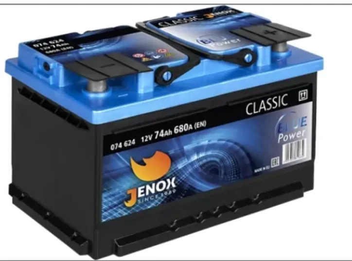 Akumulator JENOX CLASSIC 74AH 680A Blue P+ (BEZ ZDANIA STAREGO)