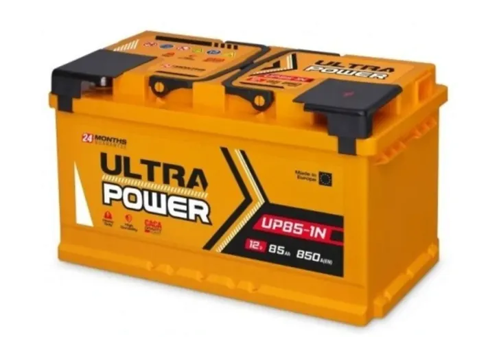 Akumulator ukraiński 85Ah rozruch 850A! Nowa produkcja Ultra Power