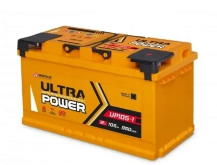 Akumulator ukraiński 105Ah rozruch 950A! NOWA PRODUKCJA Ultra Power