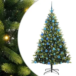 nowoczesna-sztuczna-choinka-z-zawiasami-z-diodami-led-300-elegancka-dekor