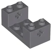 lego-67446-c-szary-6335115-technic-klocek-2x4x1-1-3-bez-2x-1-szt-nowy