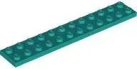 lego-2445-c-turkusowy-6453950-plytka-2x12-1-szt-nowy